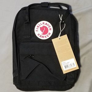 Fjallraven Kanken Backpack Black 7L Mini